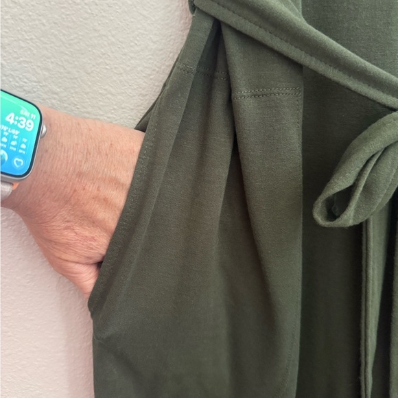 Max Studio Olive Green jumpsuit - Picture 2 of 5